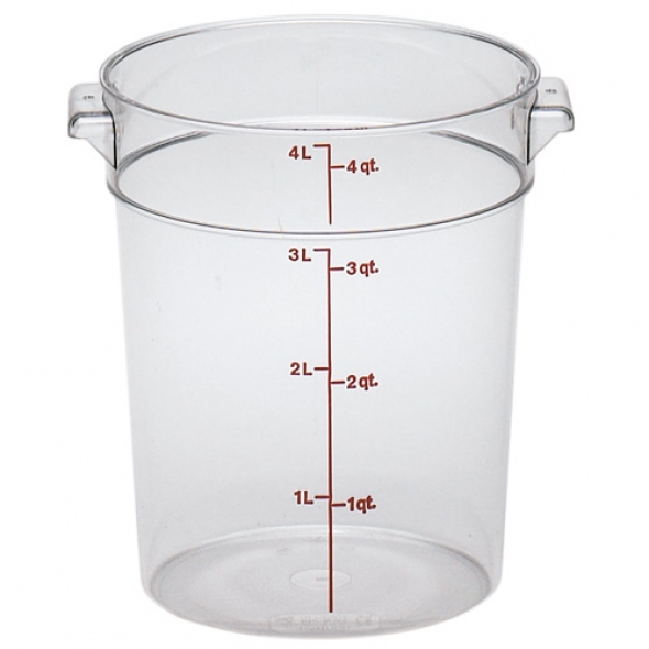 RECIPIENTE REDONDO PLÁSTICO 3,8L